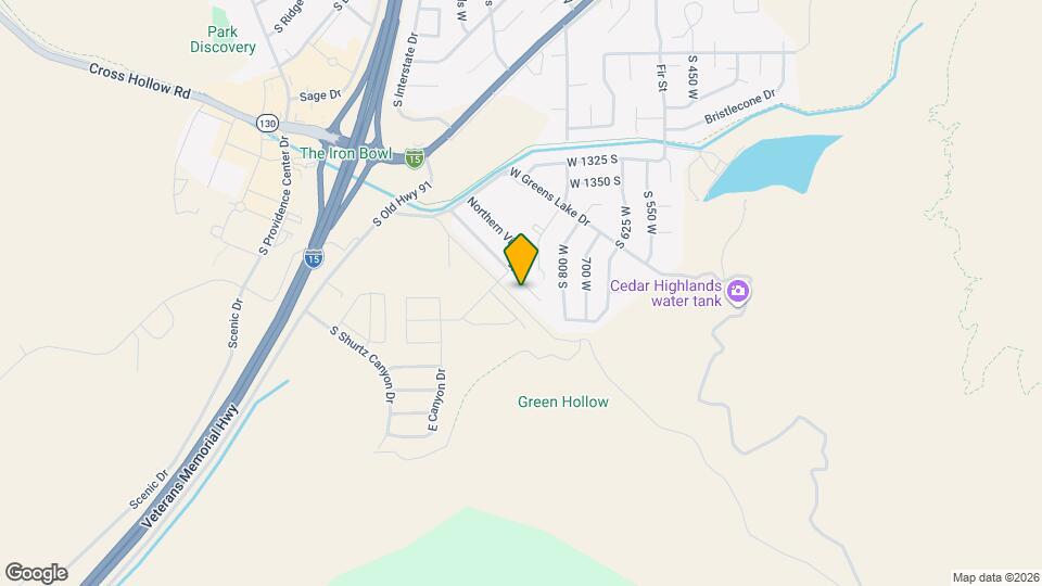 1524 Southern View Dr Map and Location Details