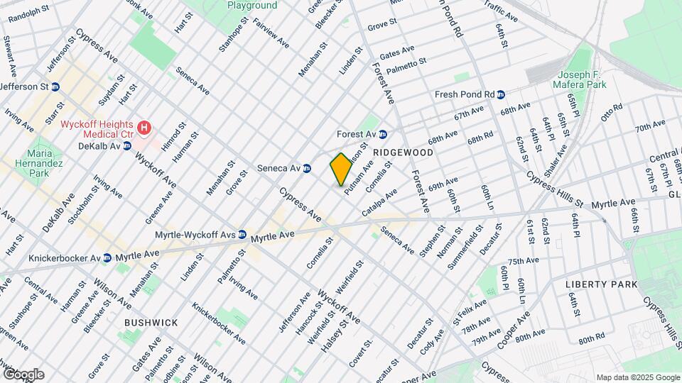 785 Seneca Ave Mapa y Detalles de la Ubicación