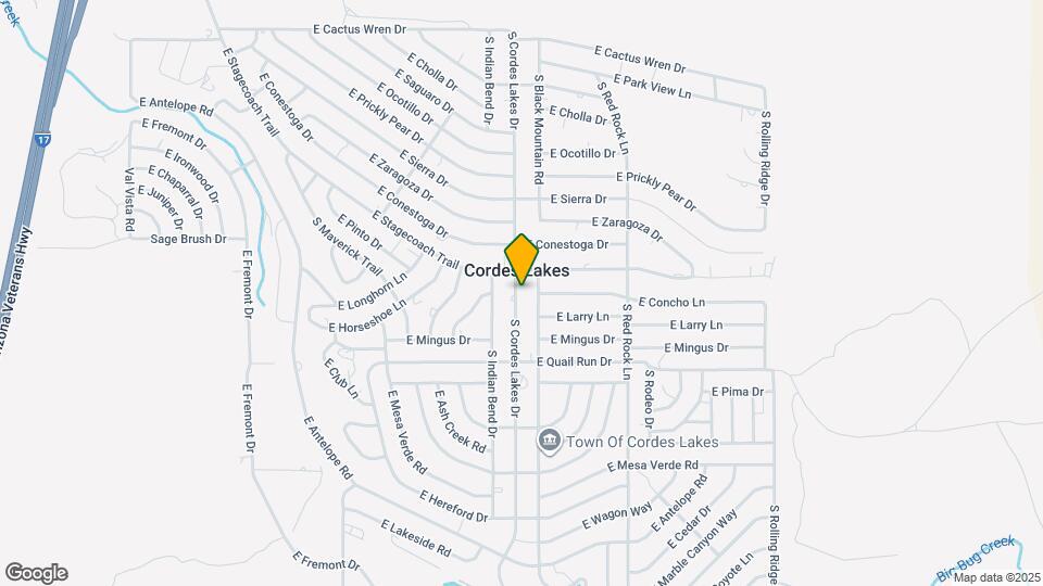 15835 S Cordes Lakes Dr Map and Location Details