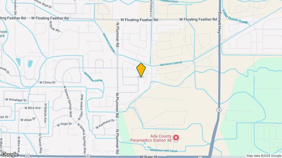 884 N Garnet Creek Ave Mapa y Detalles de la Ubicación