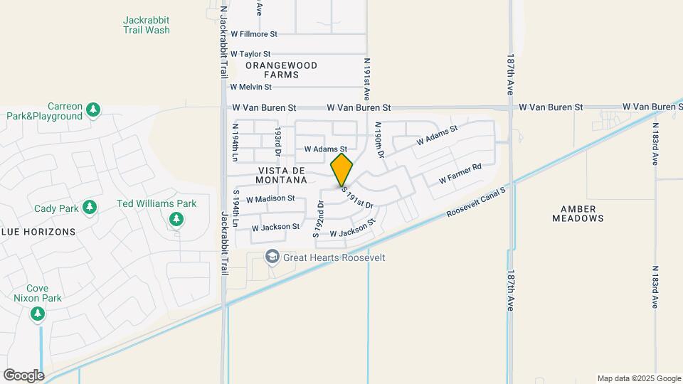 19153 W Centerra Dr Map and Location Details