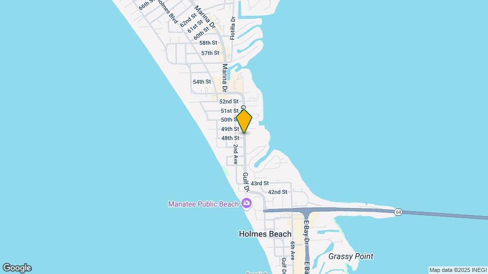 4808 Gulf Dr Map and Location Details