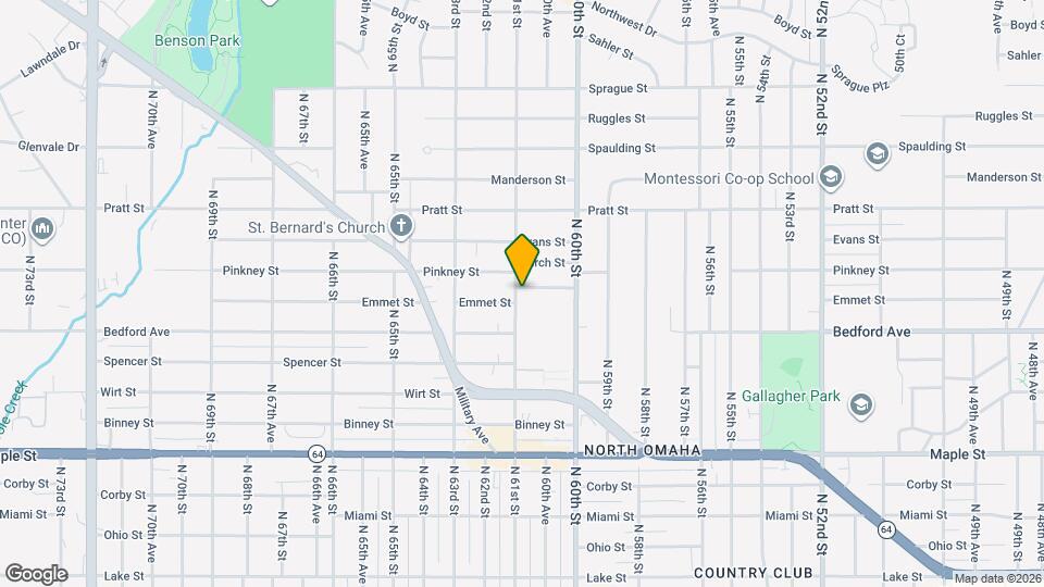 3333 N 61st St Map and Location Details