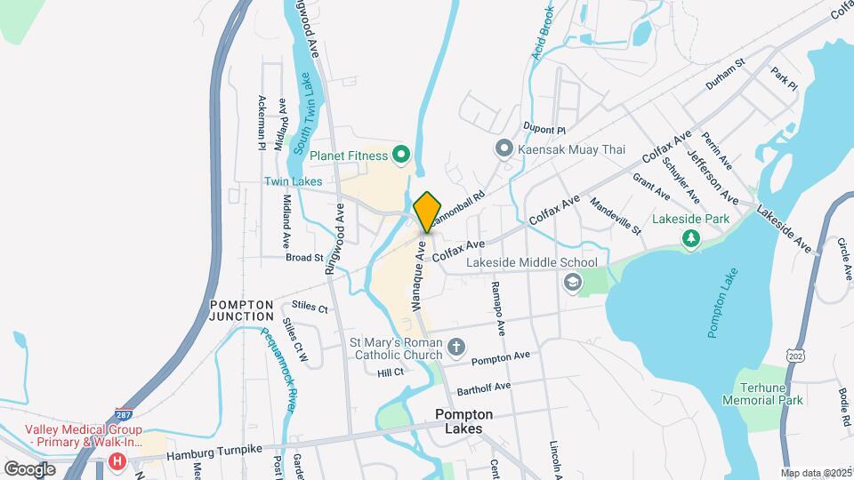 109 Wanaque Ave Map and Location Details