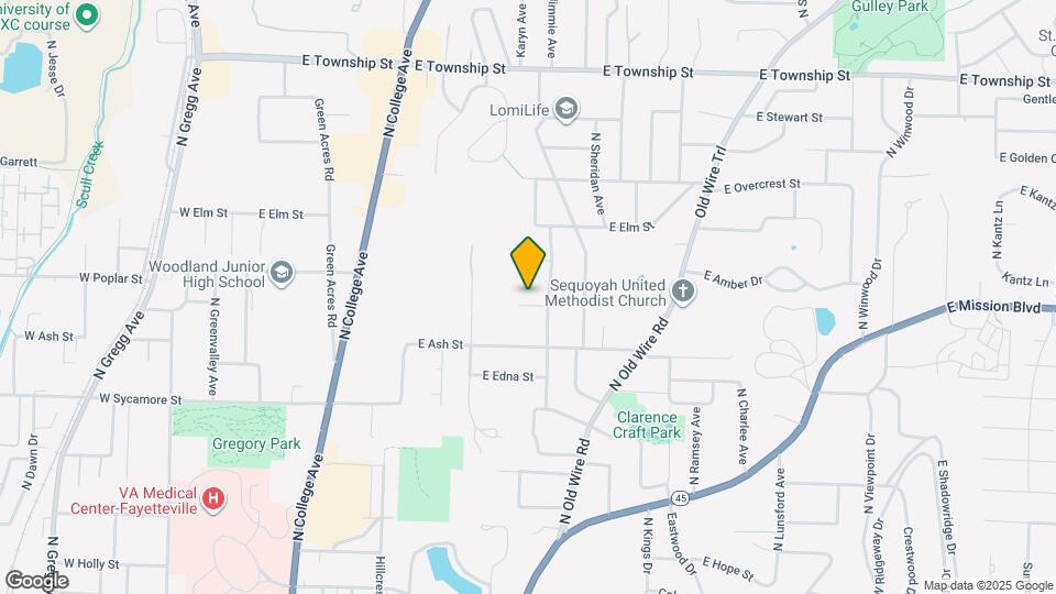 718 E Debra Dr Mapa y Detalles de la Ubicación