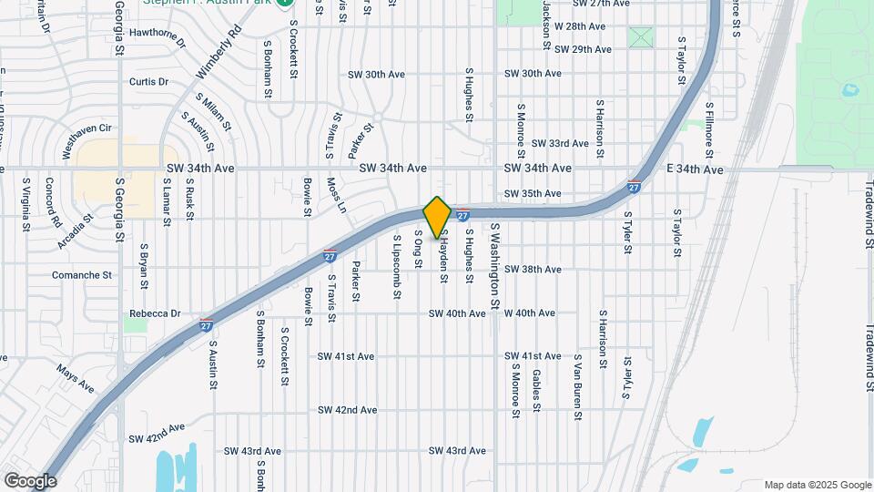 3612 S Hayden St Map and Location Details