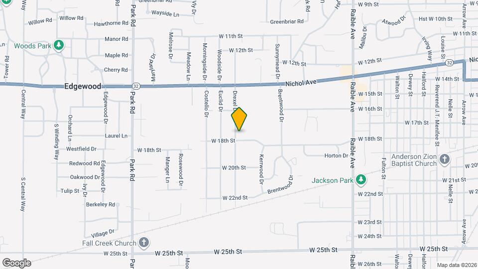 1716 Drexel Dr Map and Location Details