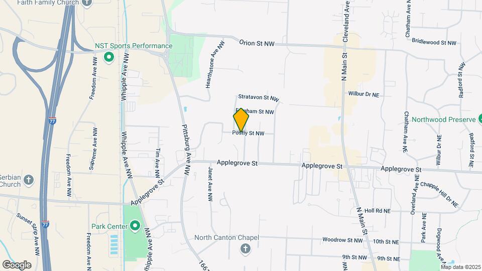 860 Postiy St NW Map and Location Details