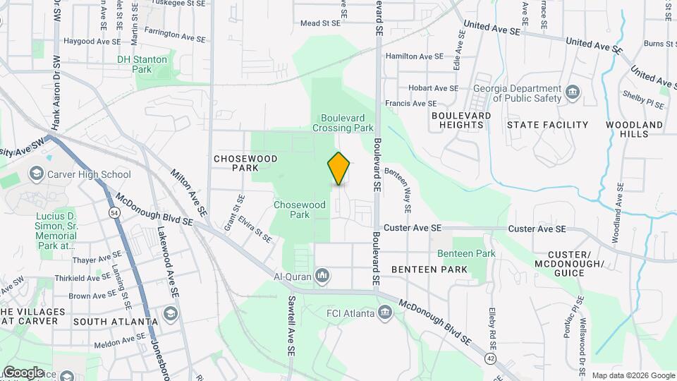 1321 Breezy St SE Mapa y Detalles de la Ubicación