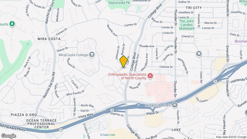 3256 Carr Dr Map and Location Details