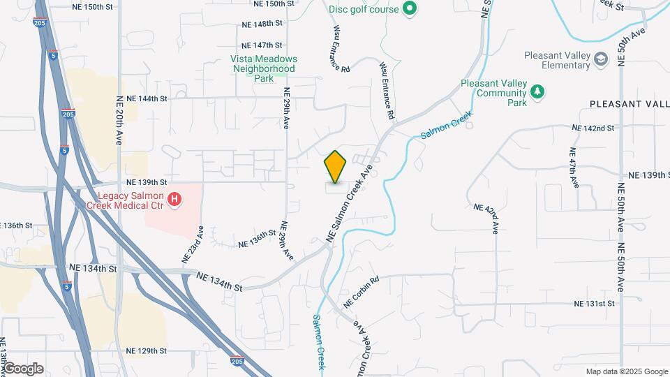 The Trails at Salmon Creek 62+ Community Map and Location Details