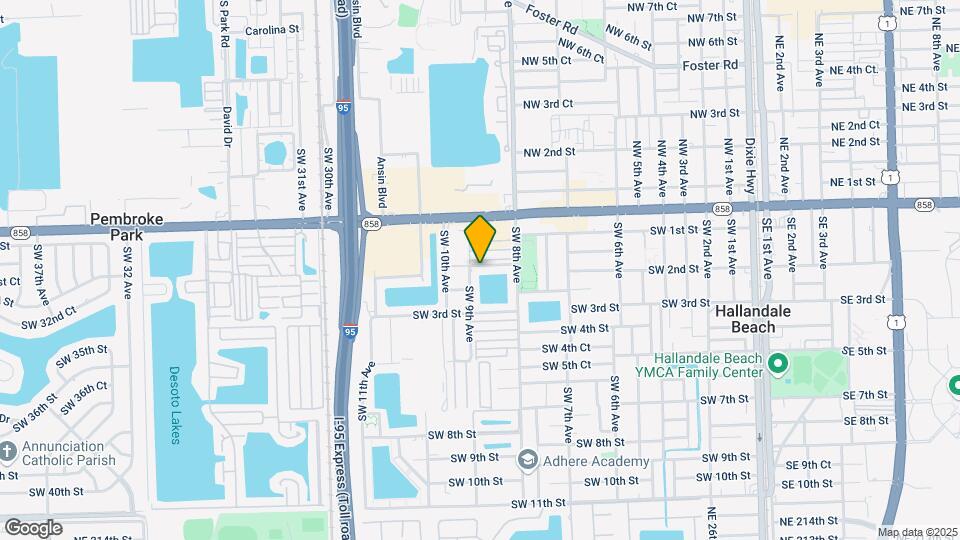 842 SW 2nd St-Unit -C Map and Location Details