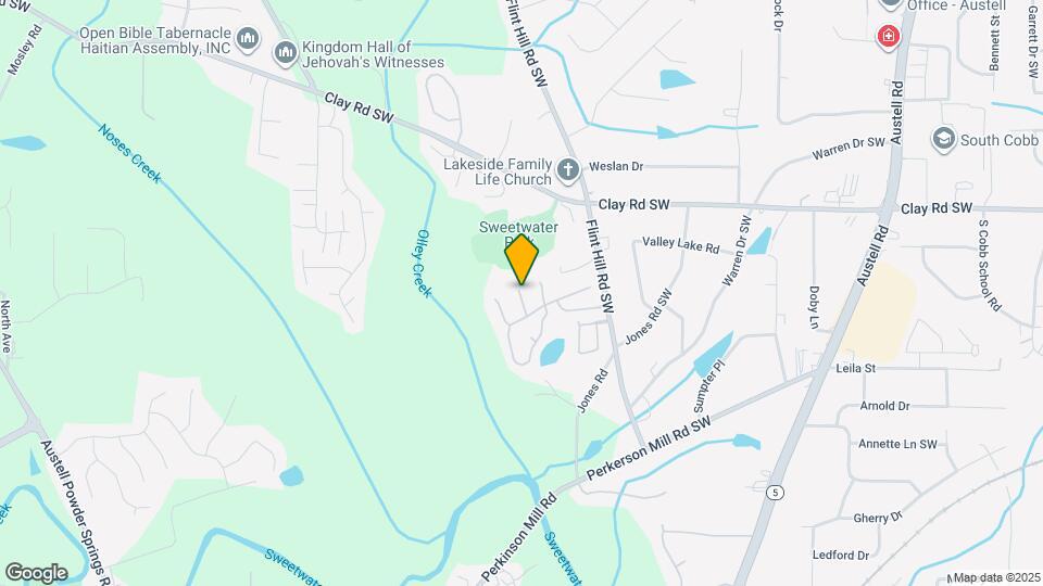 6025 Park Wood Ct Map and Location Details