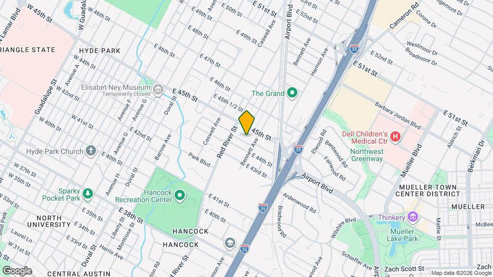 1002 Ellingson Ln Map and Location Details