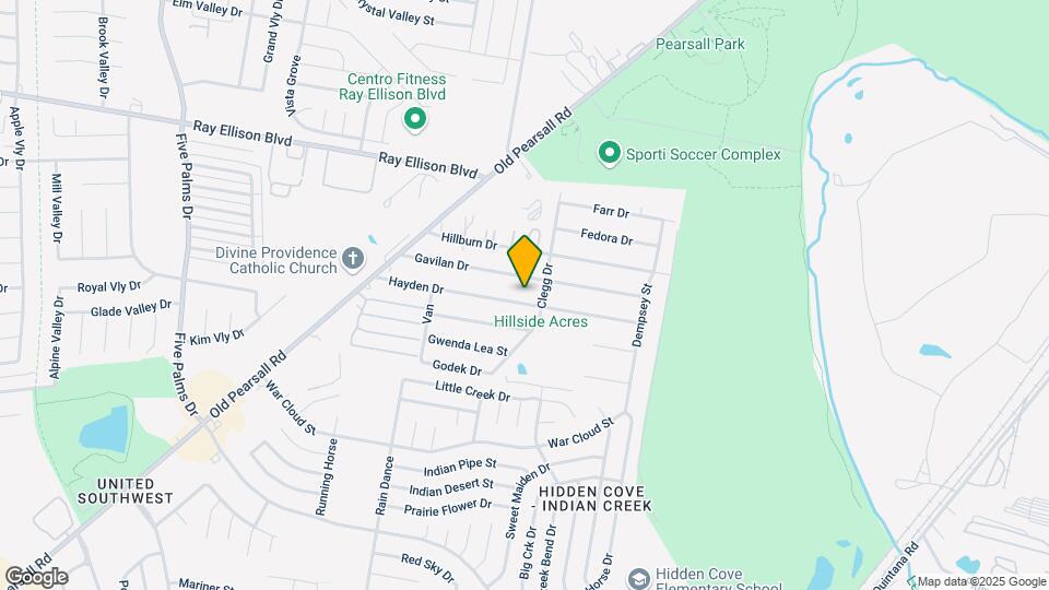 5311 Hayden Dr Mapa y Detalles de la Ubicación