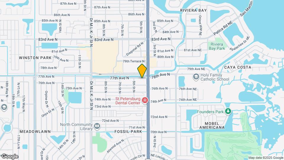 440 77th Ave N Map and Location Details