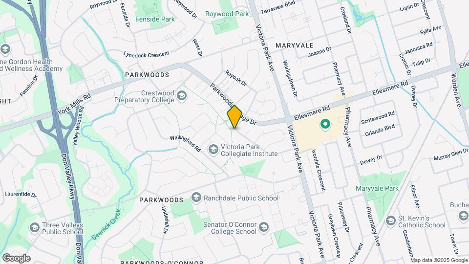 79 Combermere Dr Map and Location Details