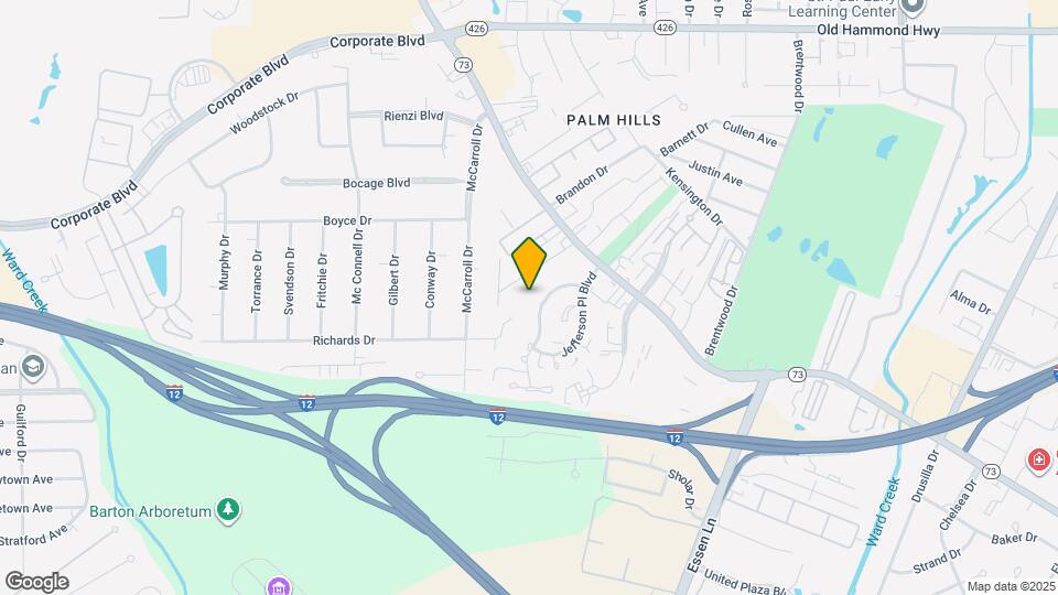 7735 N Jefferson Pl Cir Map and Location Details