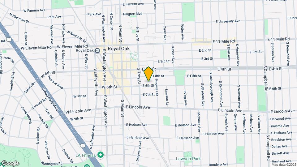 Sixth Street Lofts Map and Location Details