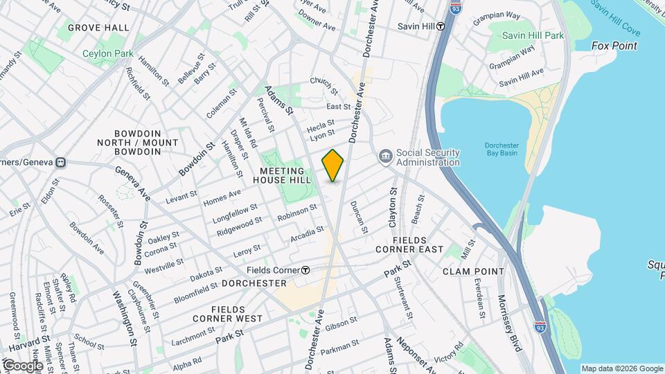 Dorchester Kelly House Mapa y Detalles de la Ubicación