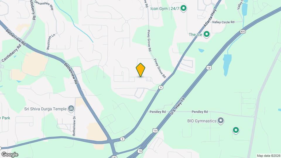 2145 Highland Gate Dr Map and Location Details