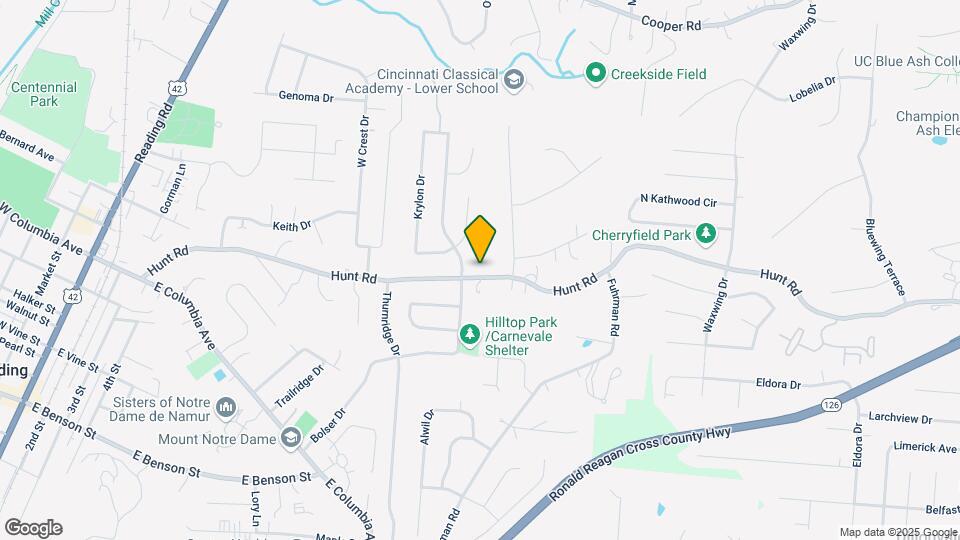 2319 Hunt Rd, Unit 2127 Map and Location Details