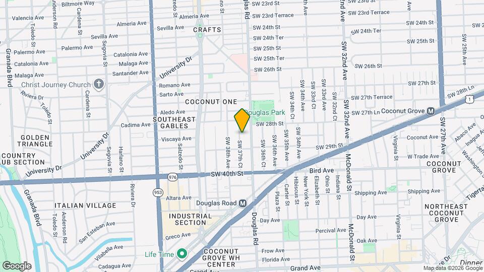 2843 SW 37th Ct Map and Location Details