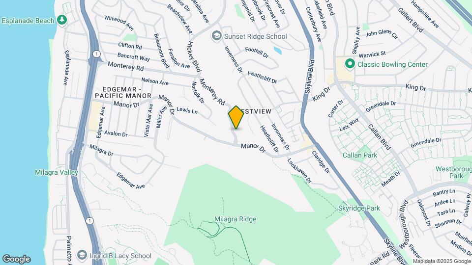 549 Monterey Rd Map and Location Details