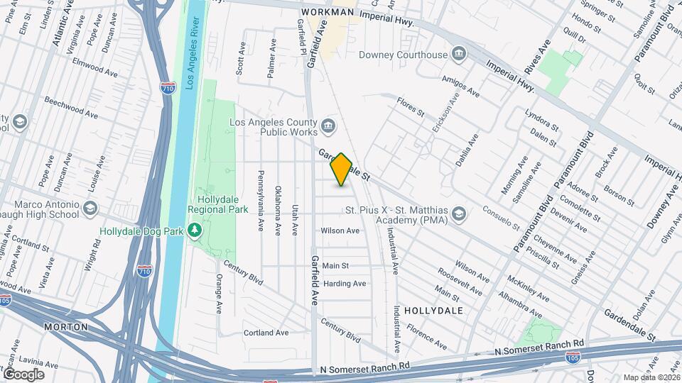 5747 Jefferson Ave Mapa y Detalles de la Ubicación