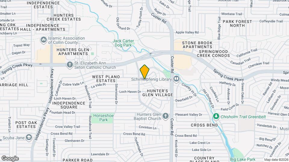 2129 Argyle Dr Map and Location Details