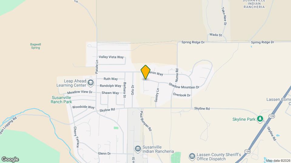 1245 Bunyan Rd Map and Location Details