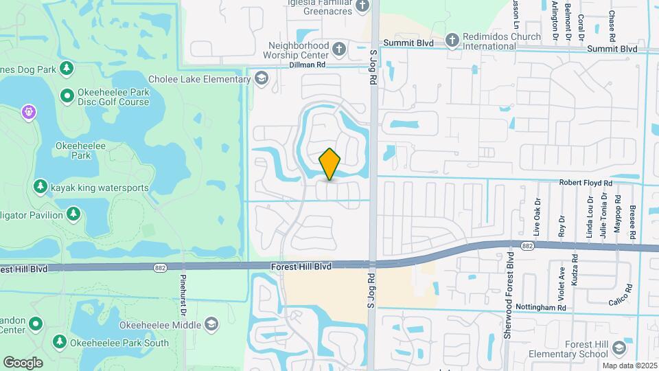 1600 Doral Dr Mapa y Detalles de la Ubicación