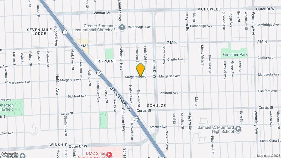 18506 Snowden St Mapa y Detalles de la Ubicación