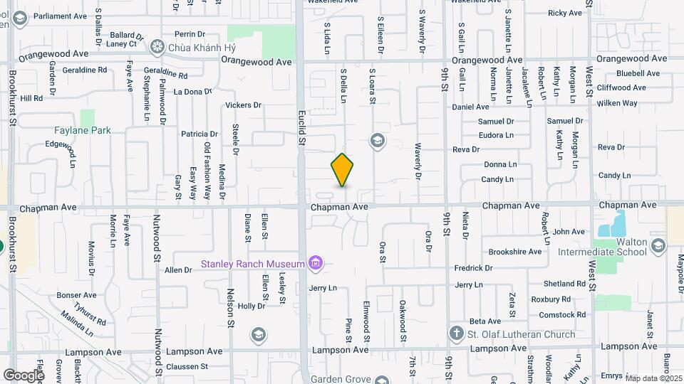 11945 S Della Ln Map and Location Details