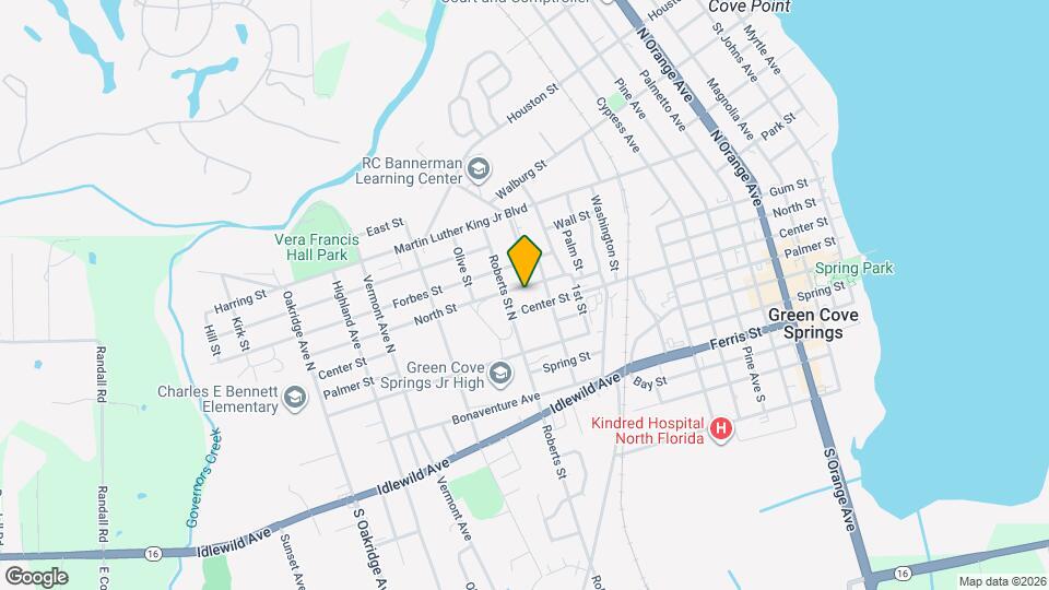 1111 North St Mapa y Detalles de la Ubicación