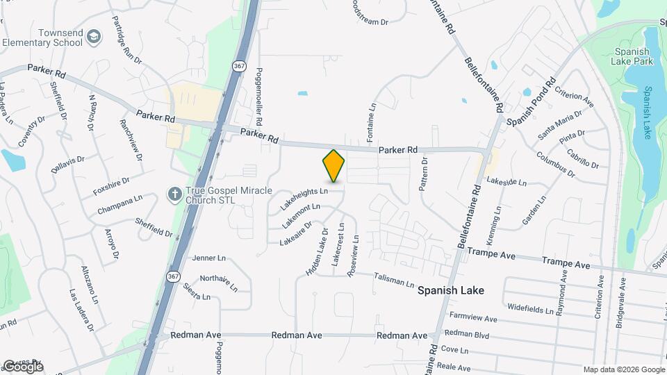 1807 Lakeheights Ln Map and Location Details