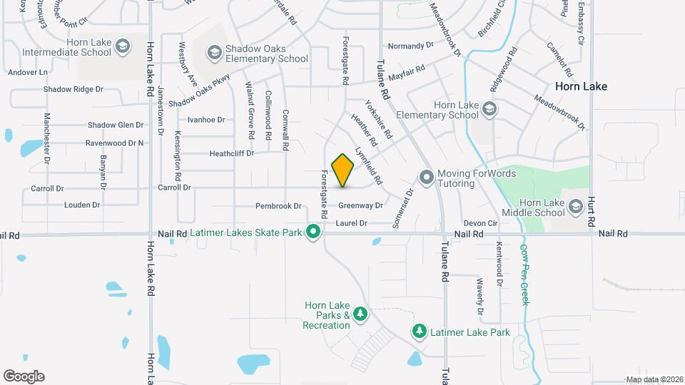 3415 Carroll Dr Map and Location Details