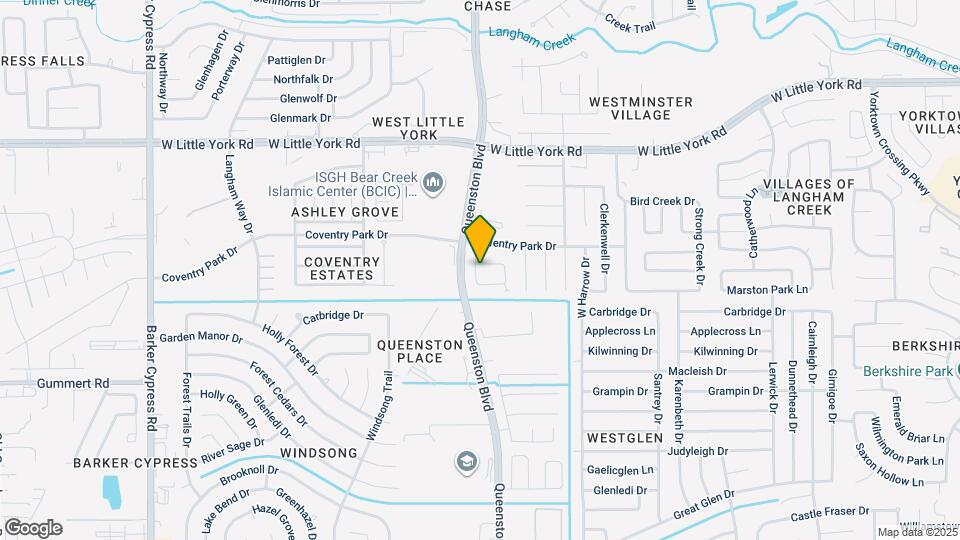 17231 Hollow Sands Ct Map and Location Details