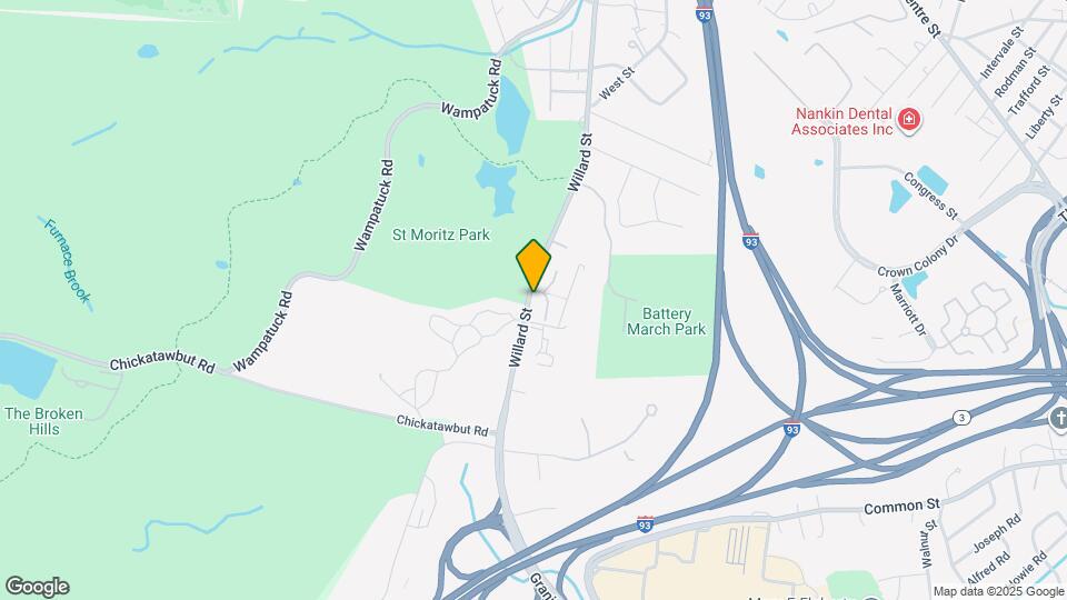 808 Willard St Map and Location Details