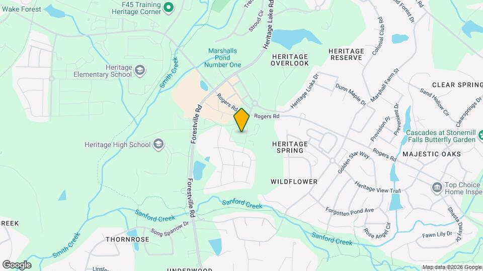 Meridian at Rogers Branch Mapa y Detalles de la Ubicación