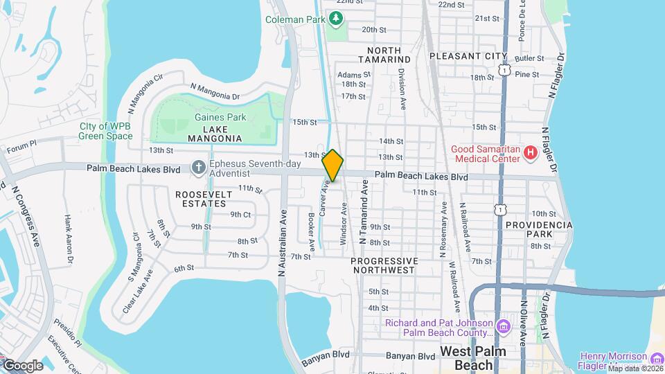 1117 11th St Map and Location Details