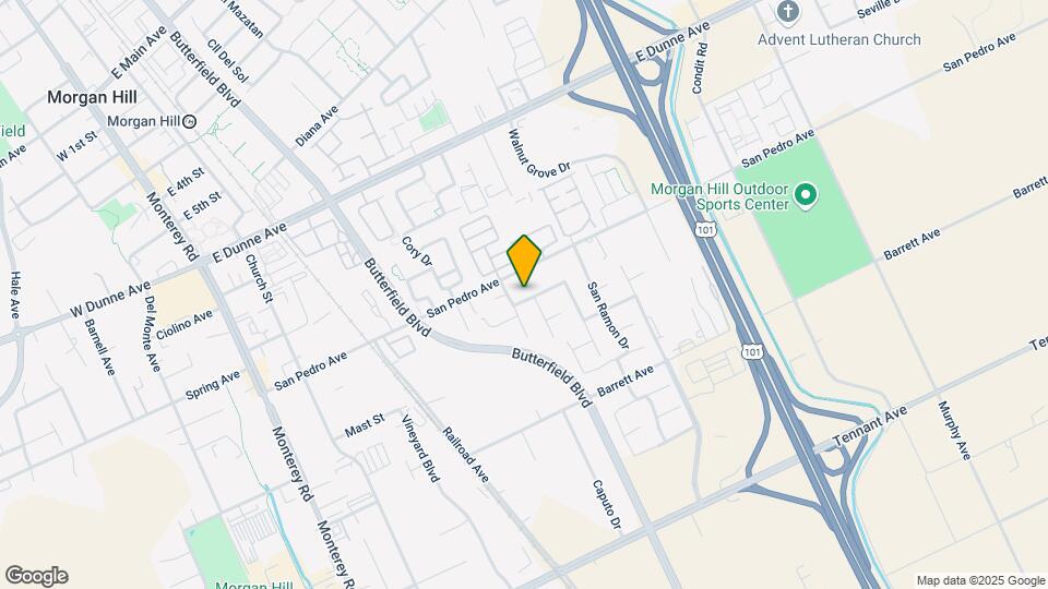 625 San Gabriel Ave Map and Location Details