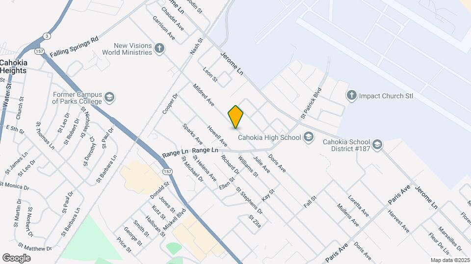 854 Mildred Ave Map and Location Details