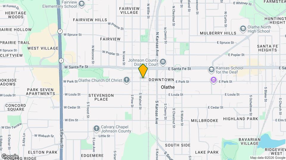 316 W Park St Mapa y Detalles de la Ubicación