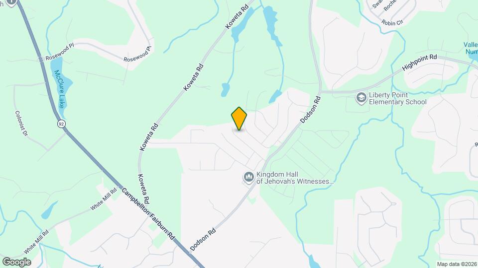 4124 Eldon Dr Map and Location Details