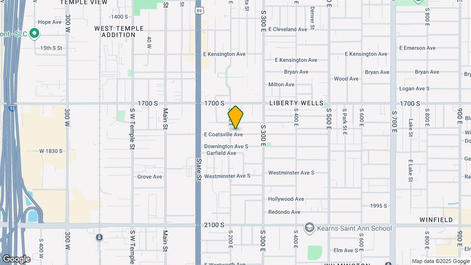 213 E Coatsville Ave Map and Location Details