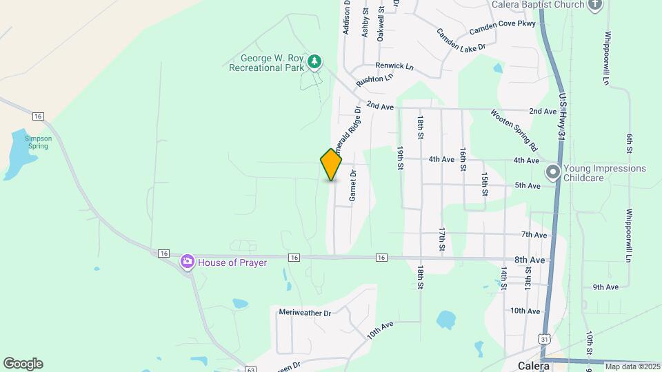 1114 Emerald Ridge Dr Map and Location Details