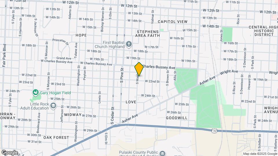 2113 S Maple St Map and Location Details