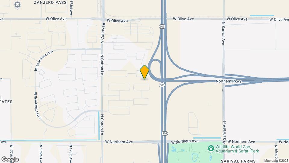 16828 W Evergreen Rd Mapa y Detalles de la Ubicación