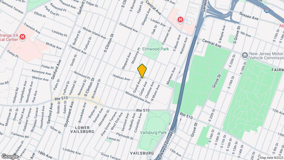 108-110-110 Grand Ave Map and Location Details